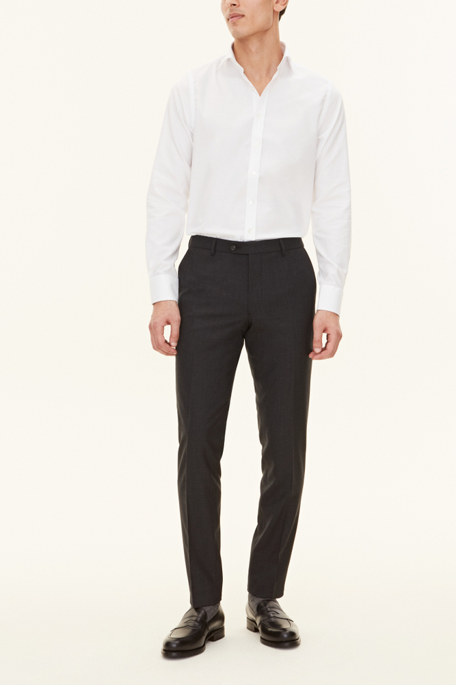 Slim Fit Microstructure Byxor