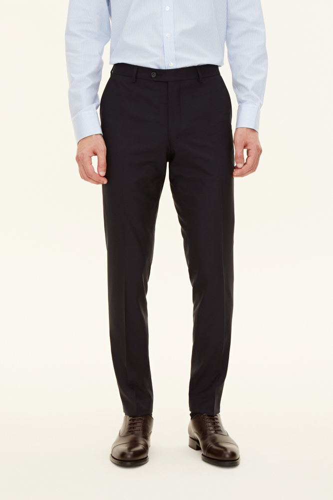 Slim Fit Microstructure Byxor