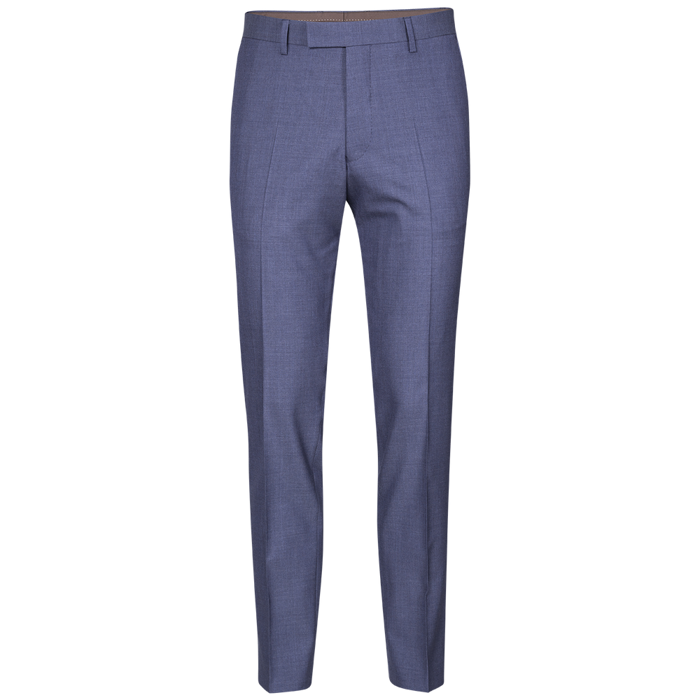 Slim Fit Microstructure Trousers