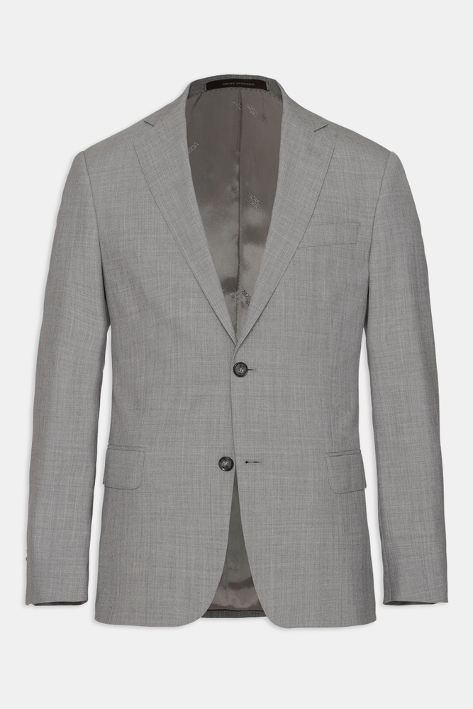Slim Fit Microstructure Blazer