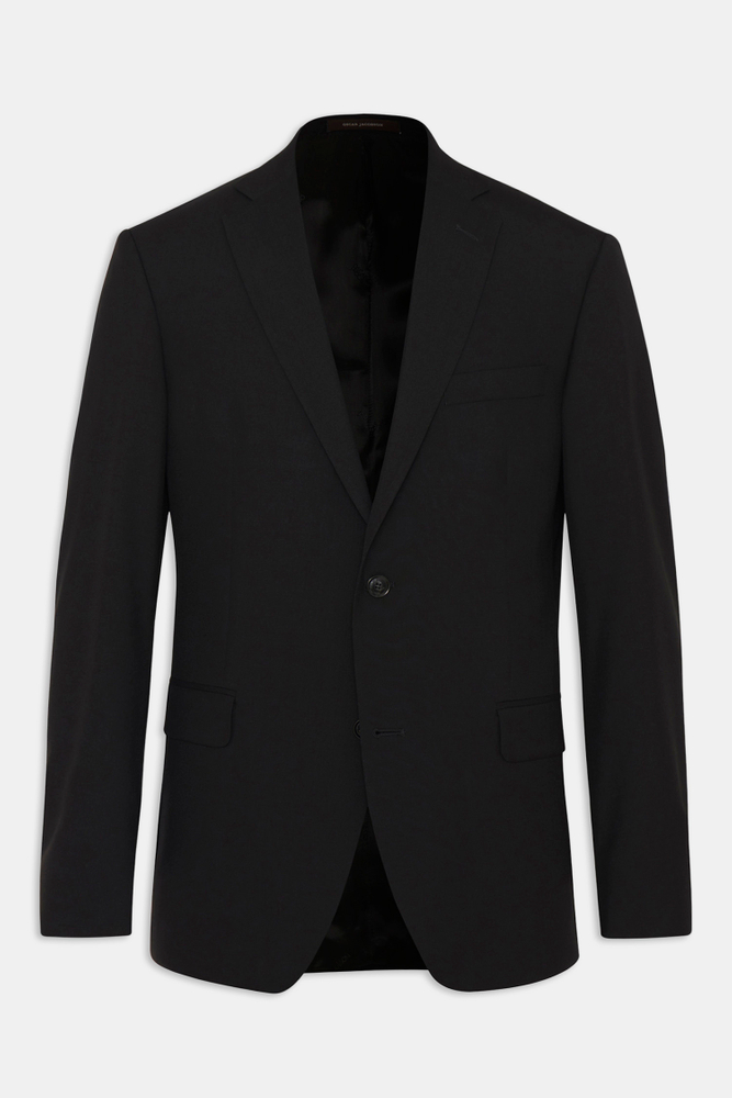 Generous Fit Linen Blazer