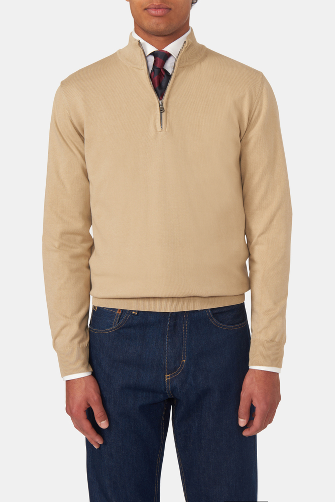 Regular Fit Half Zip Trøje