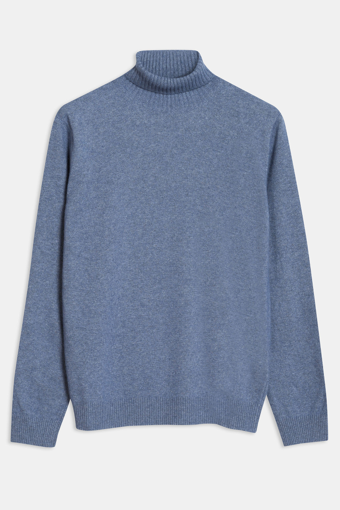 Regular Fit Polotröja Ull-Kashmir