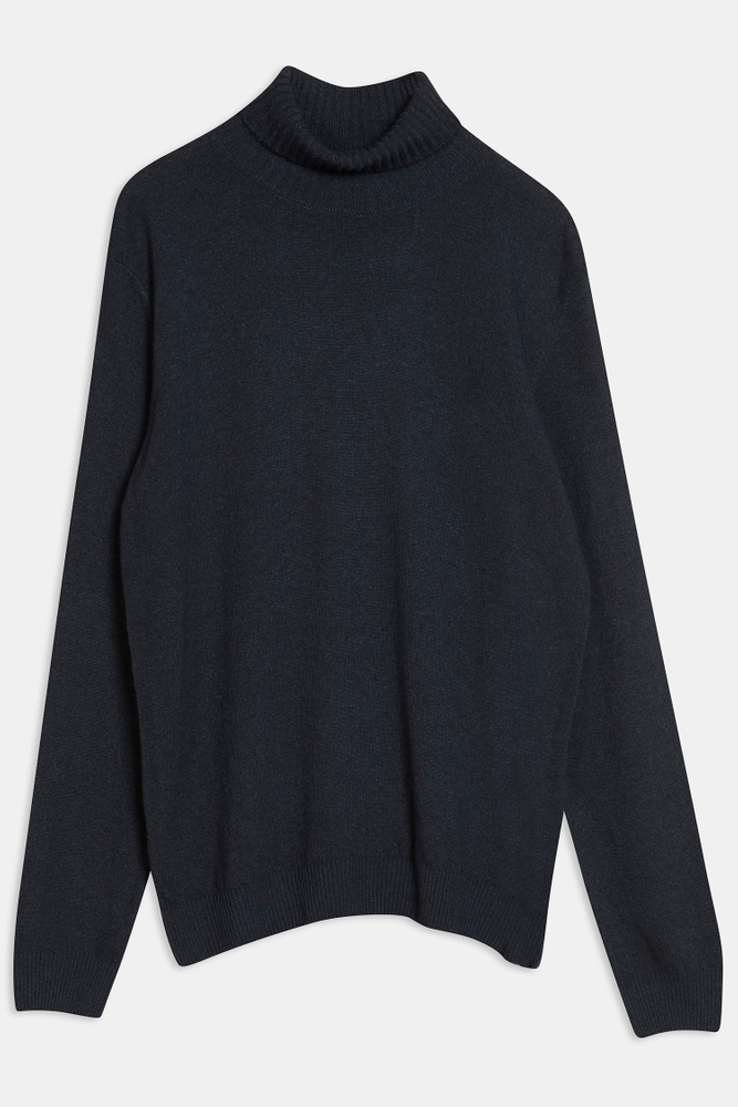 Regular Fit Polotröja Ull-Kashmir