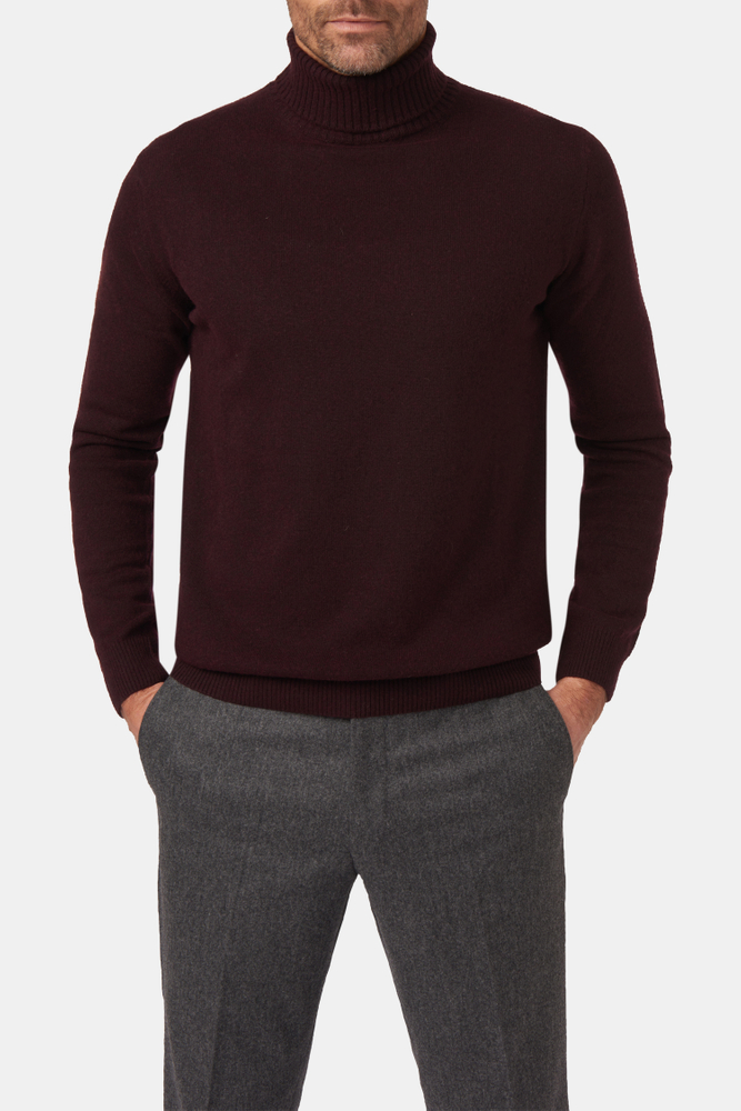 Regular Fit Ull-Kasjmir Pologenser