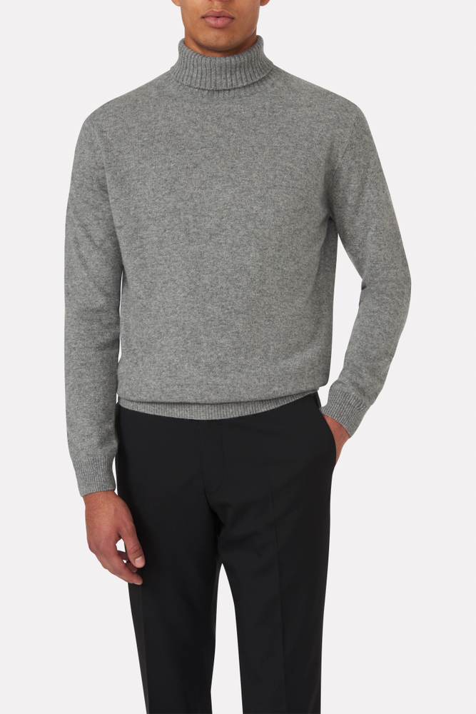 Regular Fit Wool Cashmere Rollneck