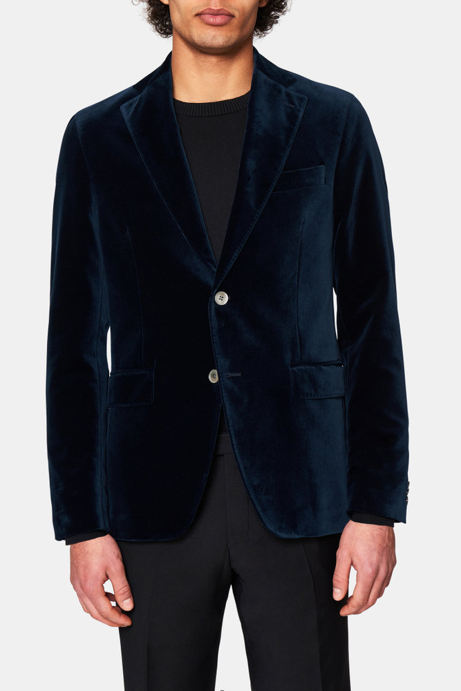 Regular Fit Blazer Velour