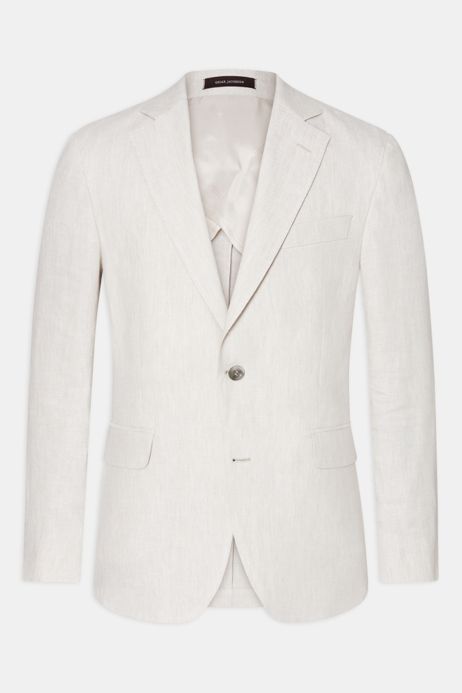 Regular Fit Linen Blazer