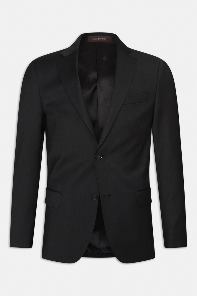 Slim Fit Microstructure Blazer