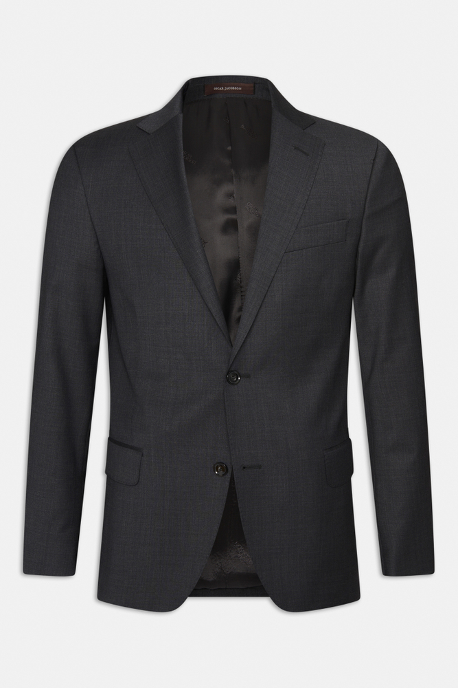 Slim Fit Microstructure Blazer