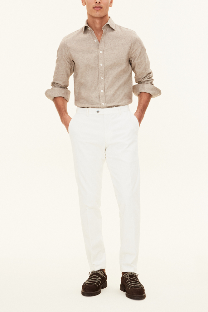 Slim Fit Corduroy Trousers