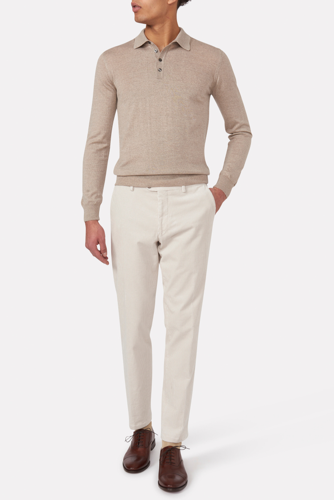 Slim Fit Corduroy Trousers