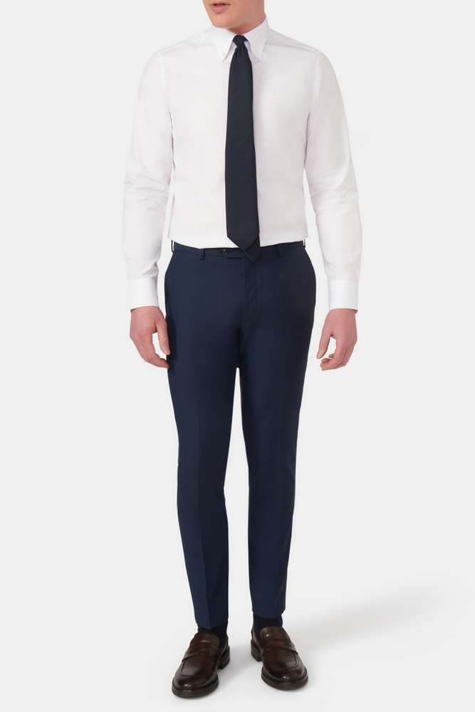 Slim Fit Birdseye Trousers