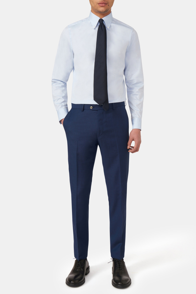 Slim Fit Birdseye Trousers