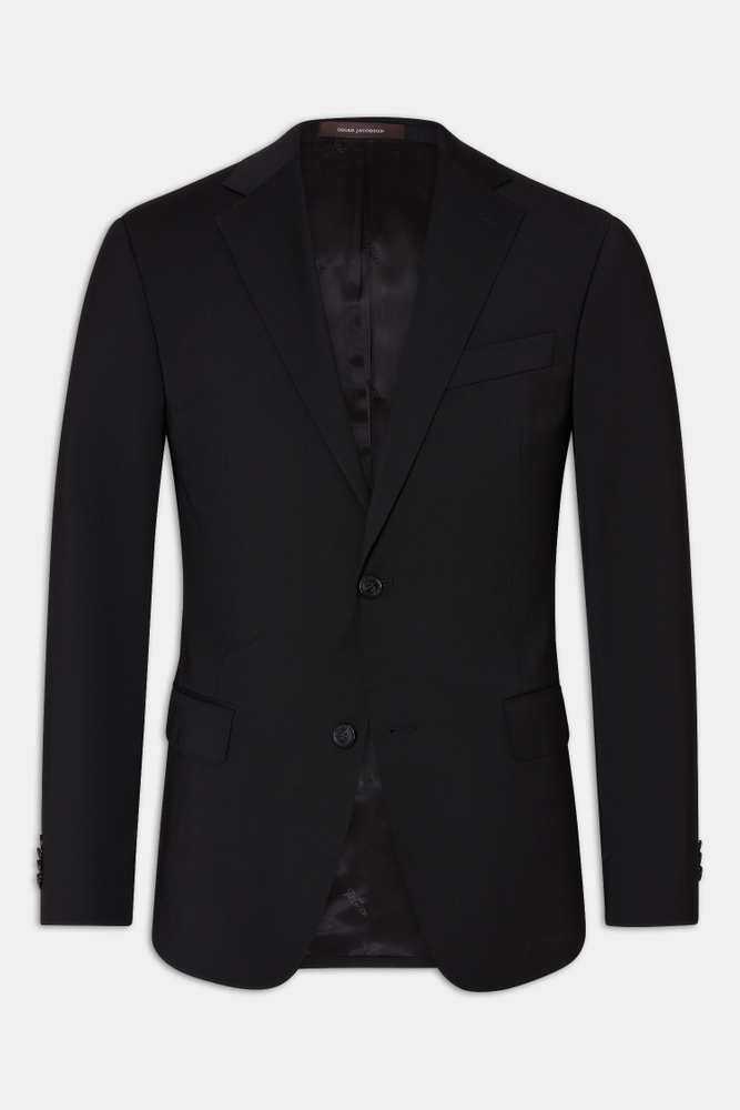 Slim Fit Microstructure Blazer