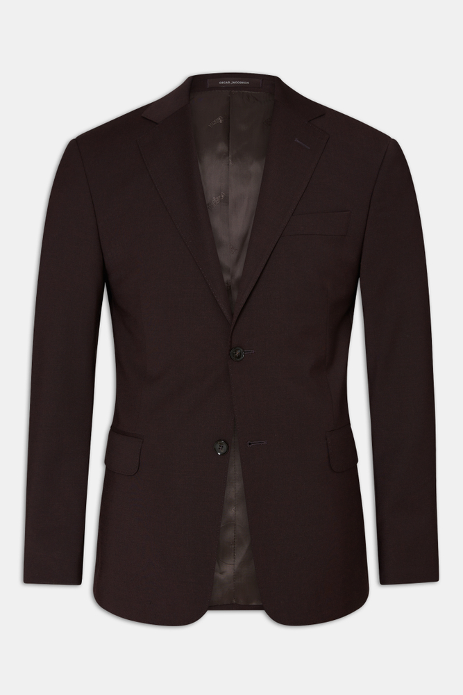Slim Fit Microstructure Blazer