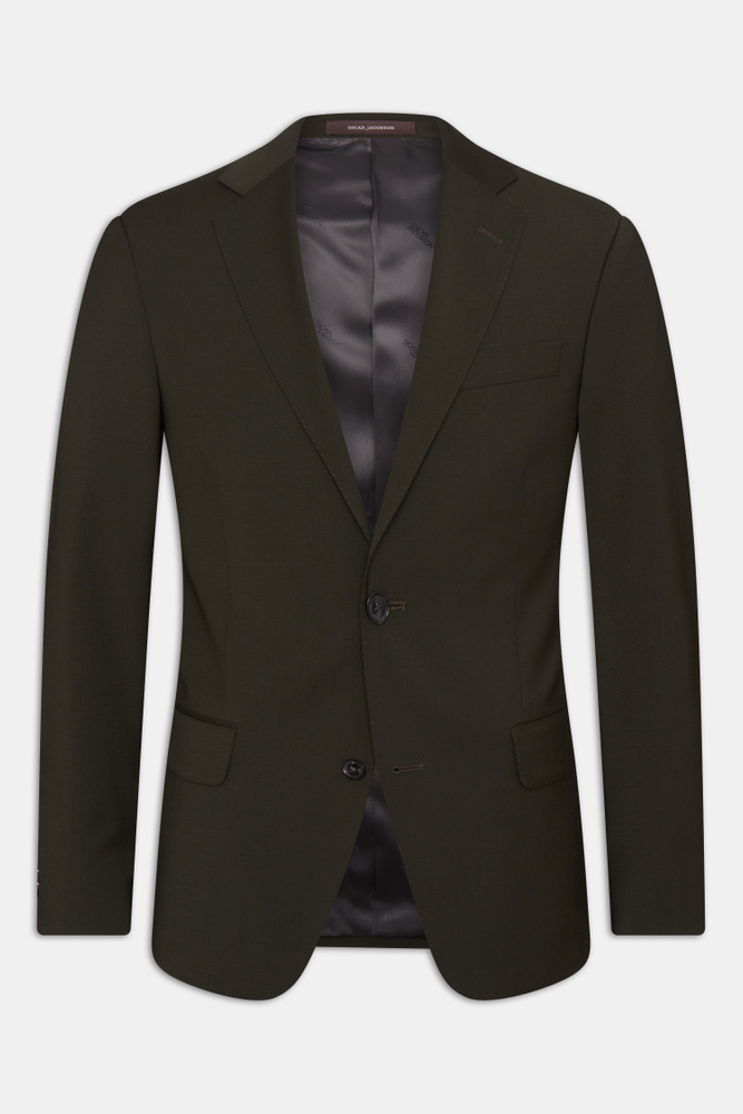 Slim Fit Microstructure Blazer