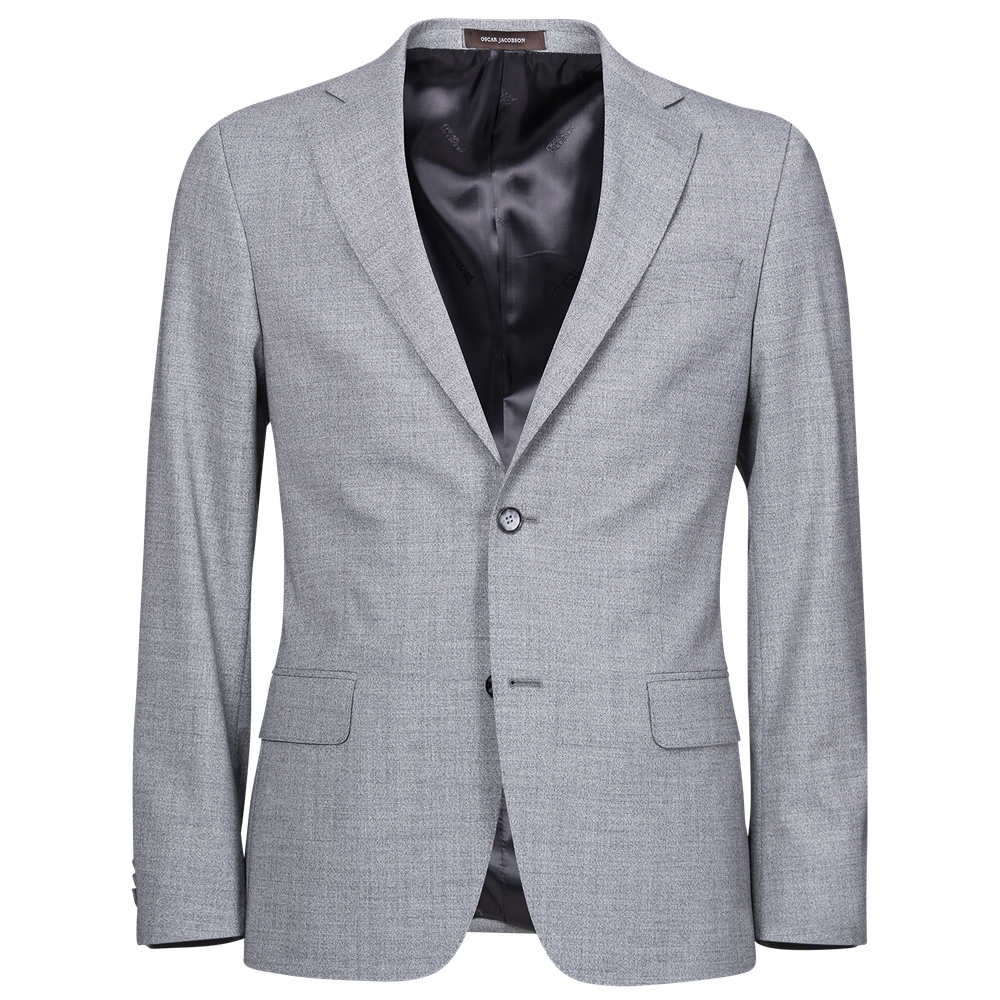 Slim Fit Microstructure Blazer