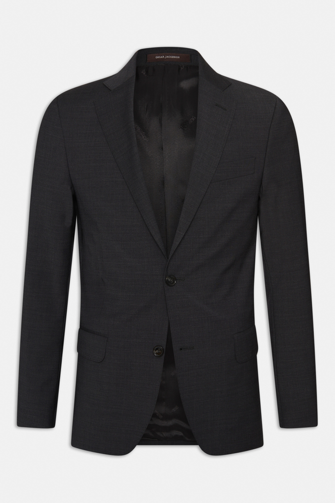 Slim Fit Microstructure Blazer