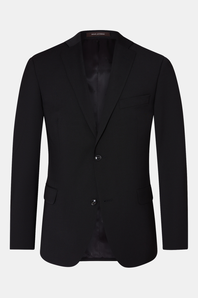 Generous Fit Microstructure Blazer