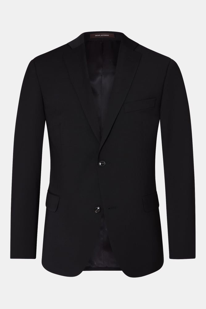 Generous Fit Microstructure Blazer