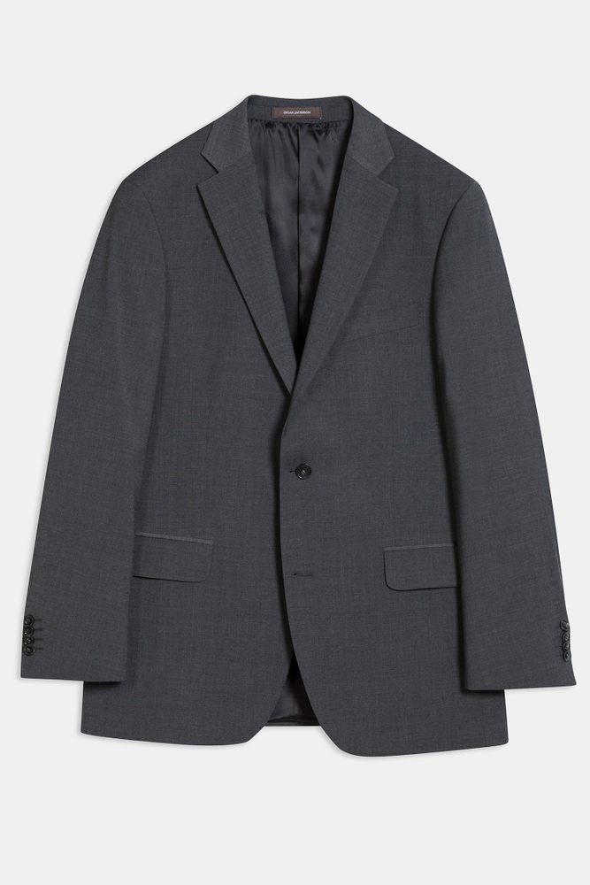 Generous Fit Microstructure Blazer