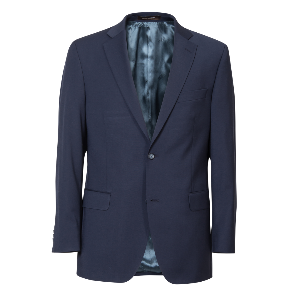 Generous Fit Microstructure Blazer