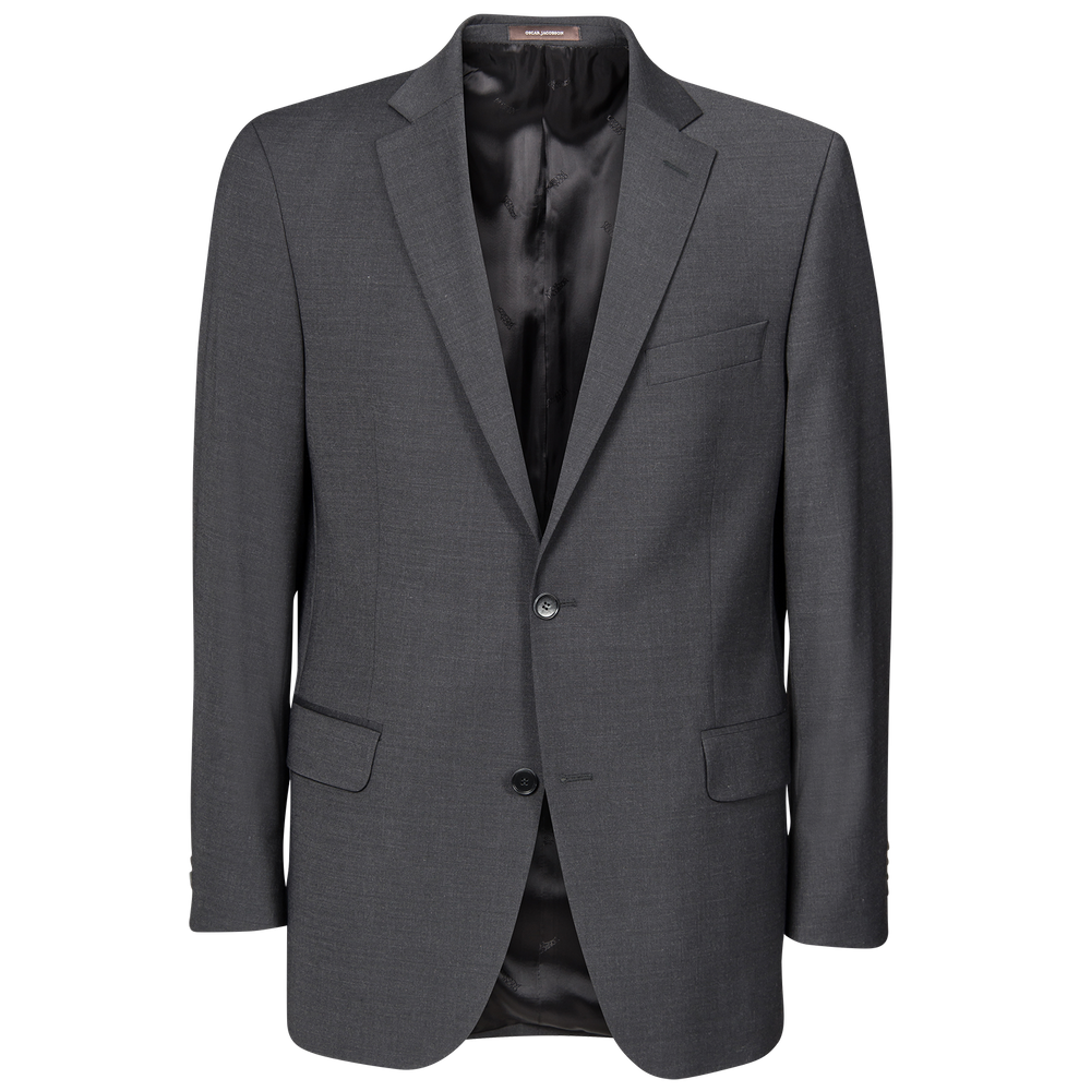 Generous Fit Microstructure Blazer