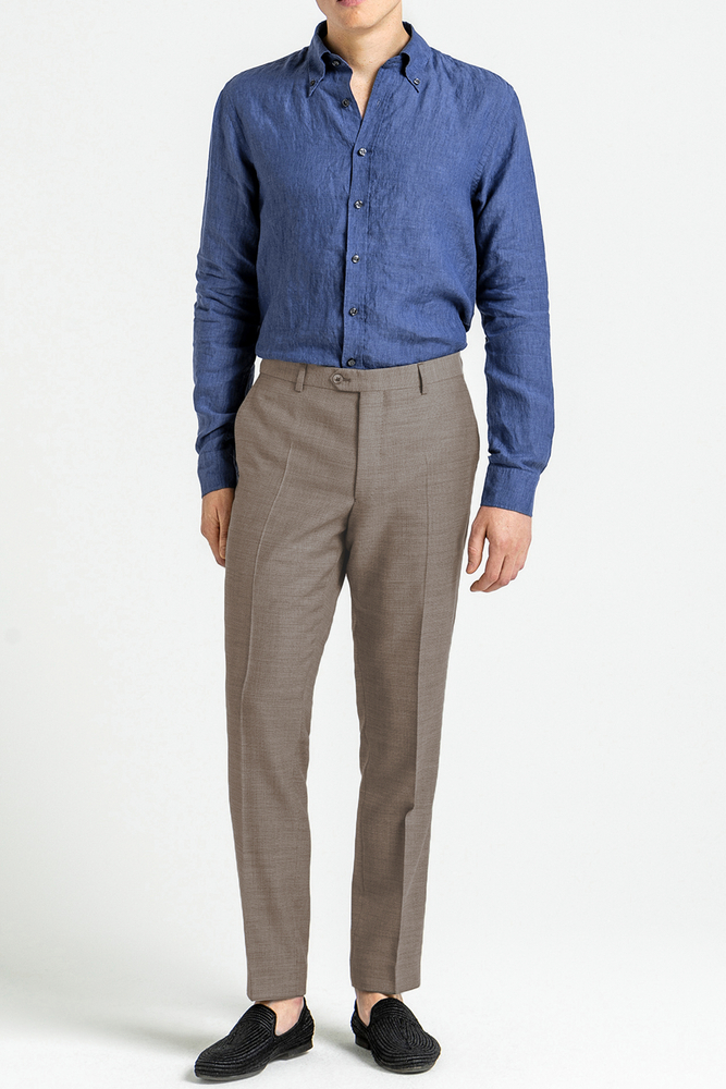 Slim Fit Bukser Tropical Wool