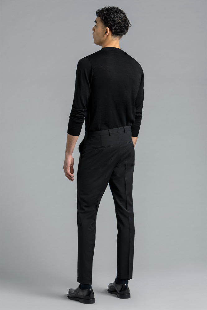 Slim Fit Microstructure Bukser