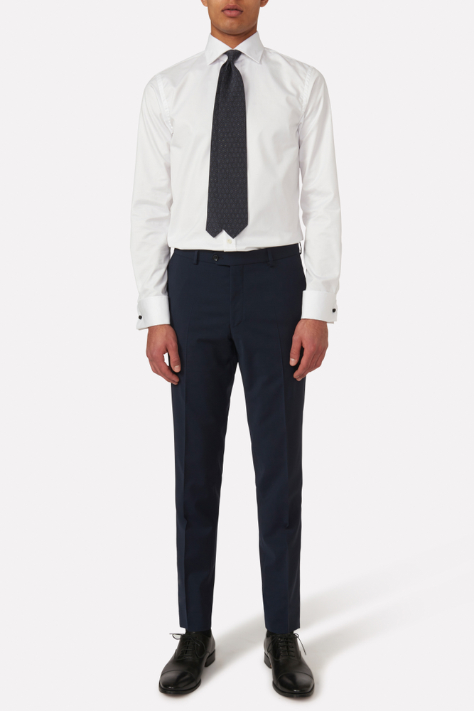 Slim Fit Microstructure Byxor