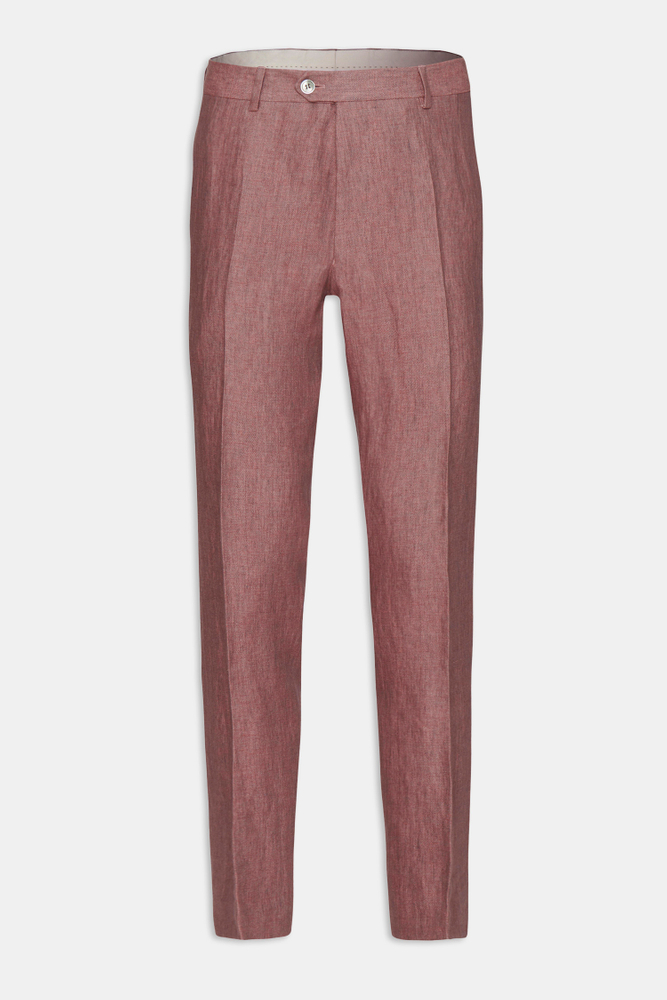 Slim Fit Linen Trousers