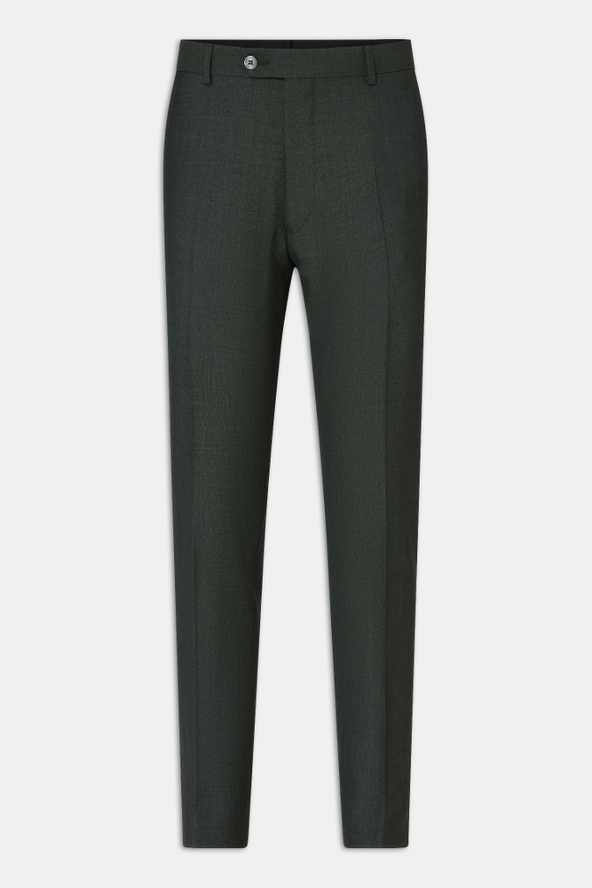 Slim Fit Sharkskin Bukser