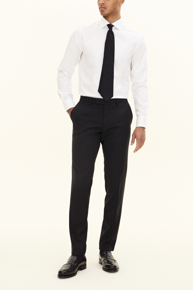 Regular Fit Microstructure Bukser