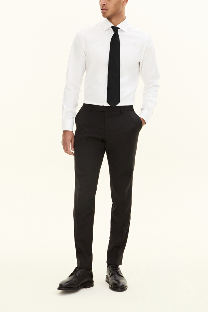 Slim Fit Microstructure Bukser