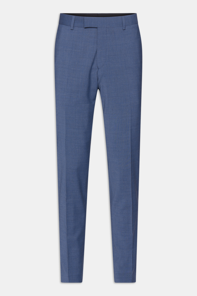 Slim Fit Microstructure Trousers