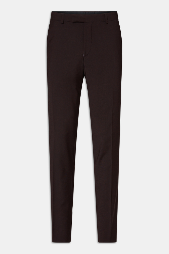 Slim Fit Microstructure Trousers