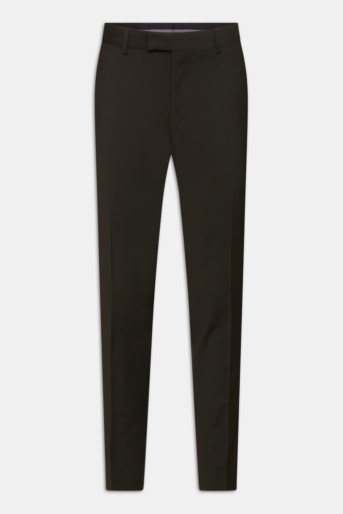 Slim Fit Microstructure Trousers