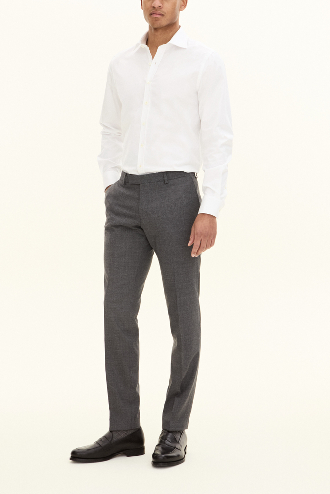 Slim Fit Microstructure Bukser