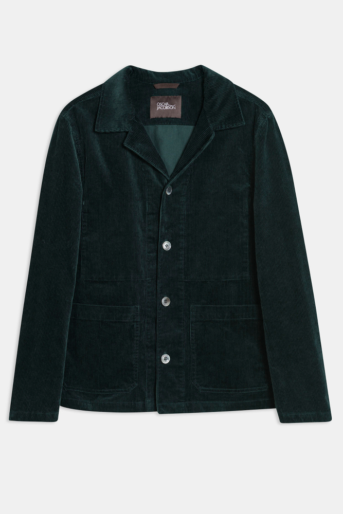 Regular Fit Overshirt Kordfløyel