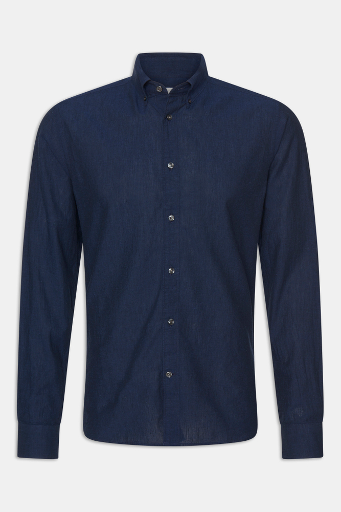 Slim Fit Button Down Skjorte