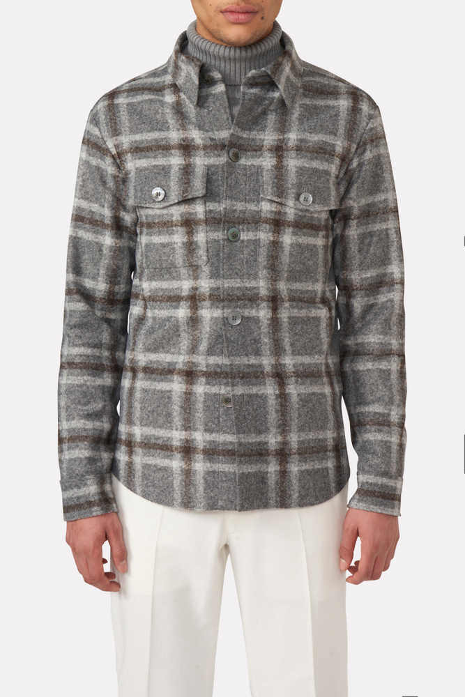 Regular Fit Overshirt Ullblanding