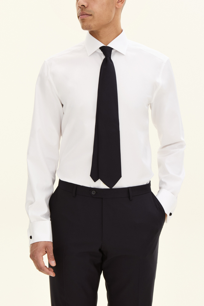 Regular Fit Cut Away Oxfordskjorte