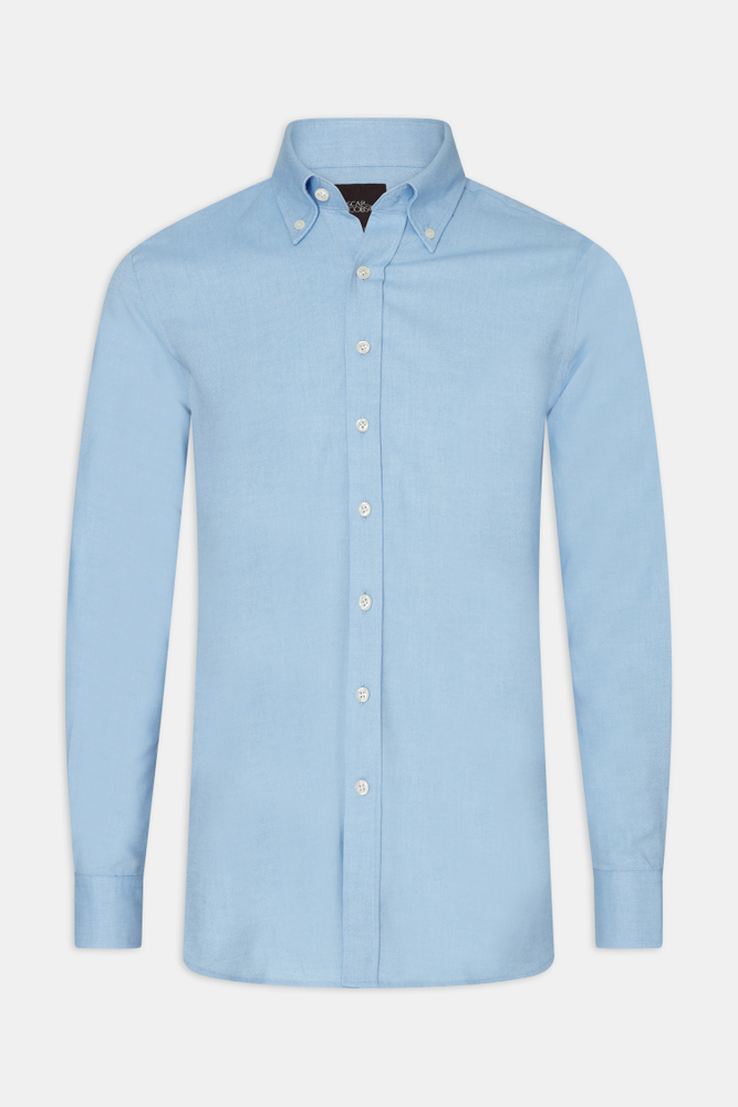Slim Fit Button Down Skjorta