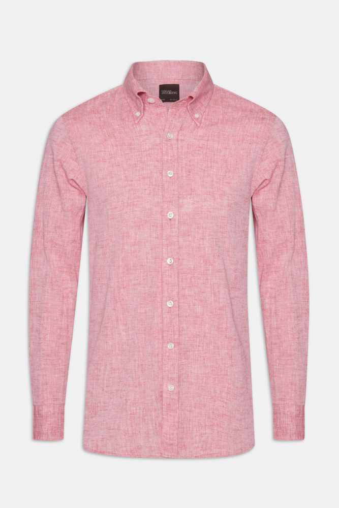 Slim Fit Button Down Skjorte