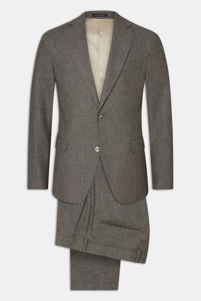 Regular Fit Microstructure Jakkesæt