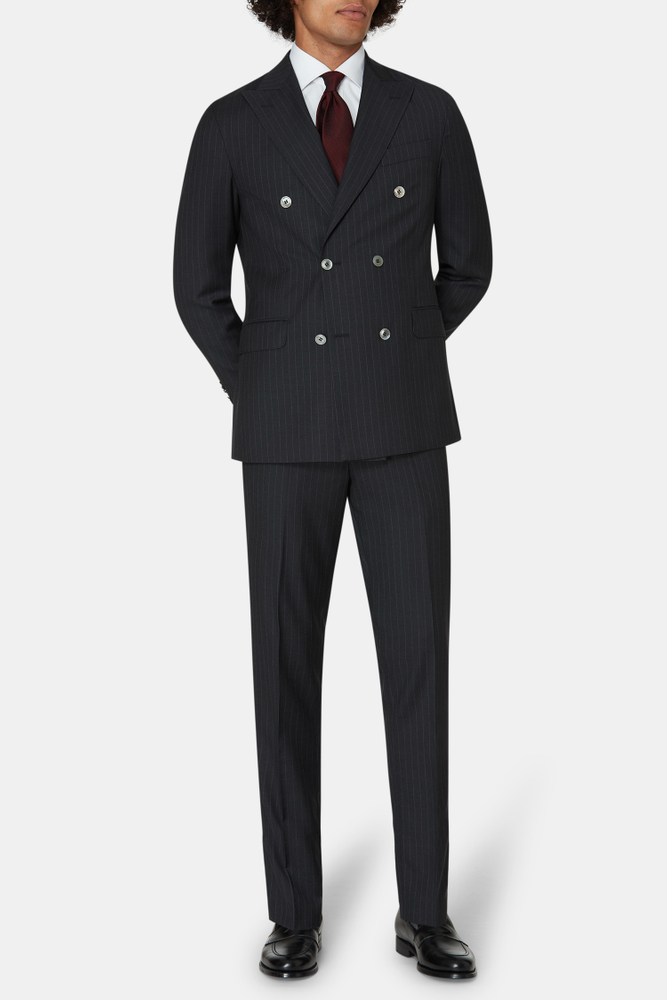 Regular Fit Microstructure Jakkesæt