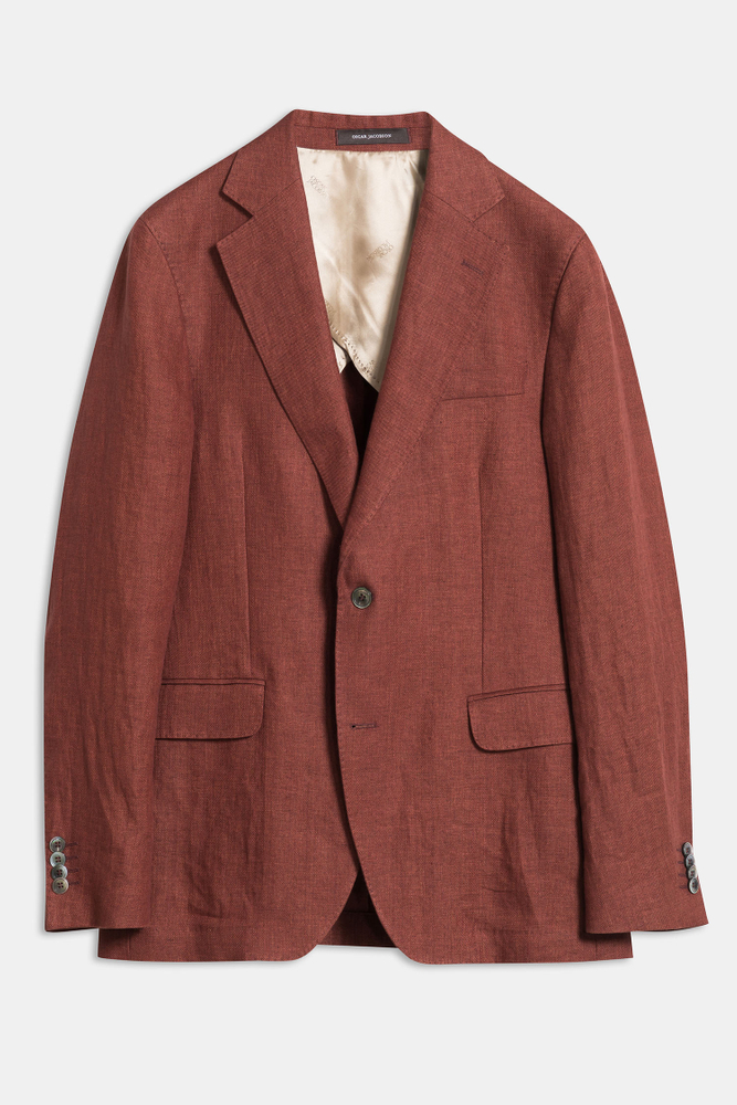 Slim Fit Linen Blazer