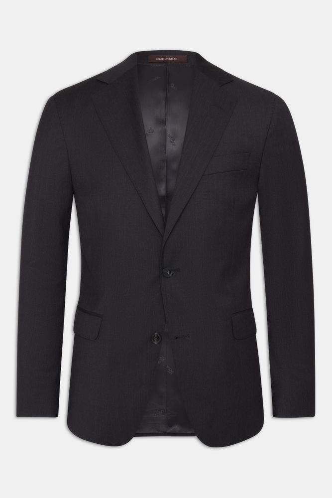 Slim Fit Microstructure Blazer