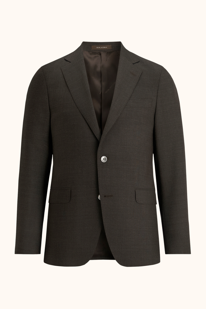 Slim Fit Sharkskin Kavaj